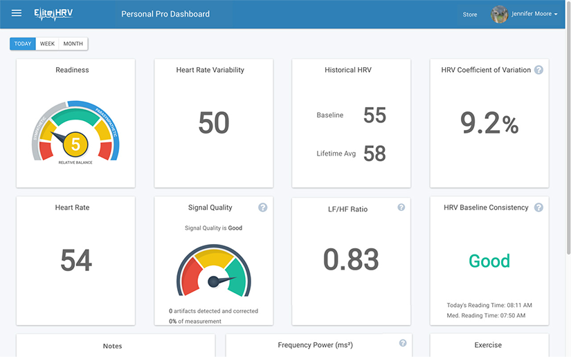 Elite HRV screenshot 5